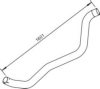 MERCE 6554901919 Exhaust Pipe